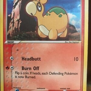 Numel 2003 Pokémon card